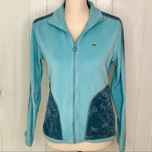 Lacoste Women's Authenic Zip Jacket Blue 6
